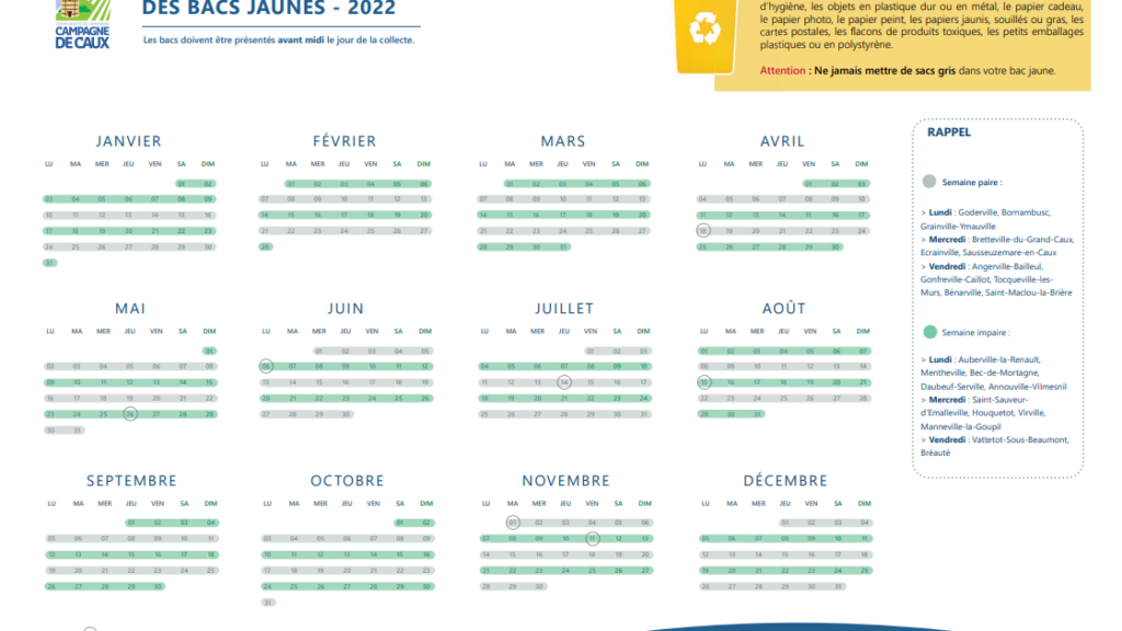 Calendrier