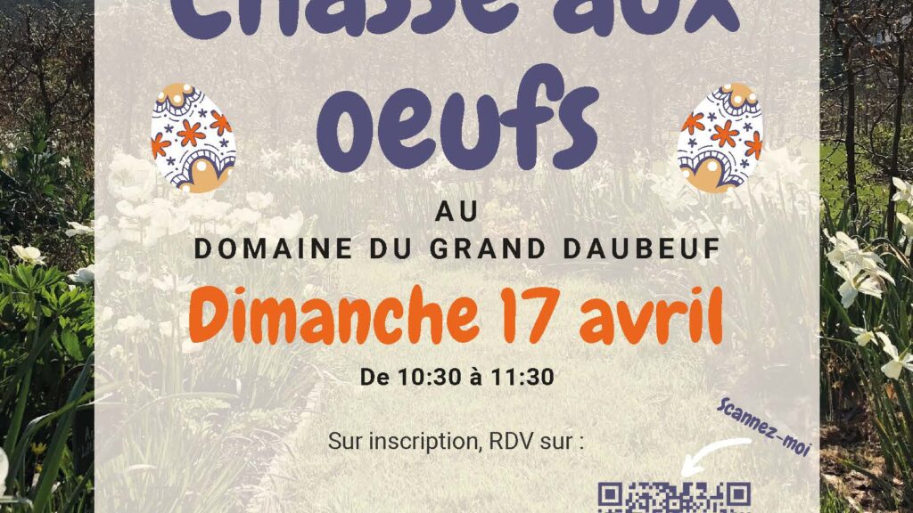 Affiche Chasse Aux Oeufs 2022 A4