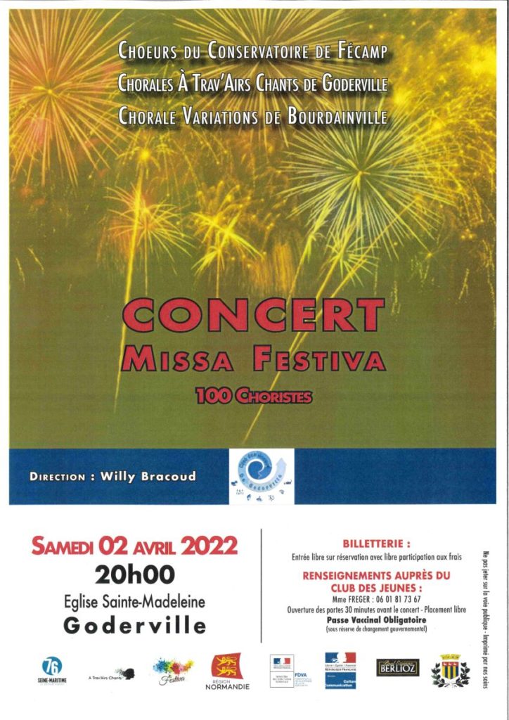 Affiche concert Missa Festiva