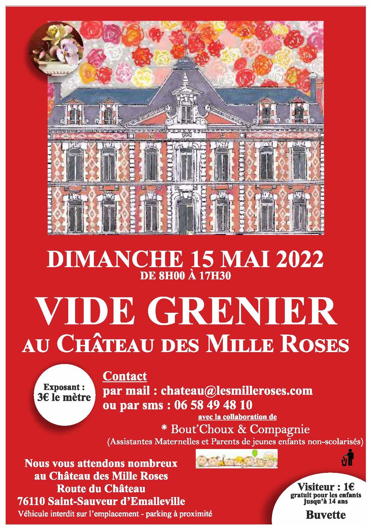 VIDE GRENIER Mille Roses