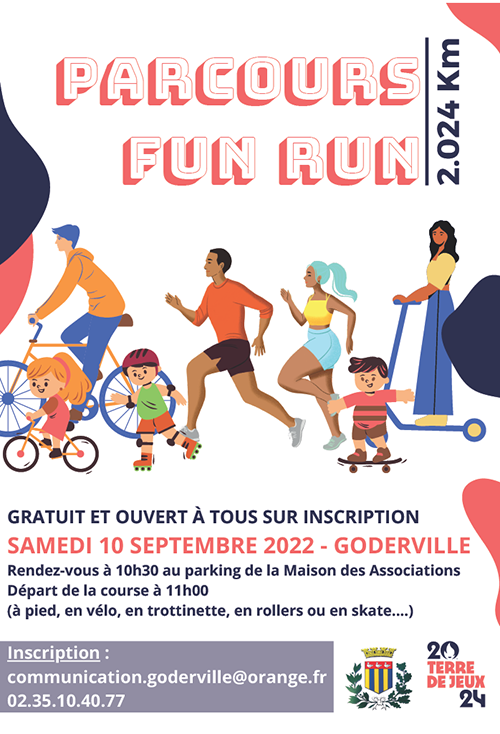 AFFICHE FUN RUN 120x175 Cm1024 1