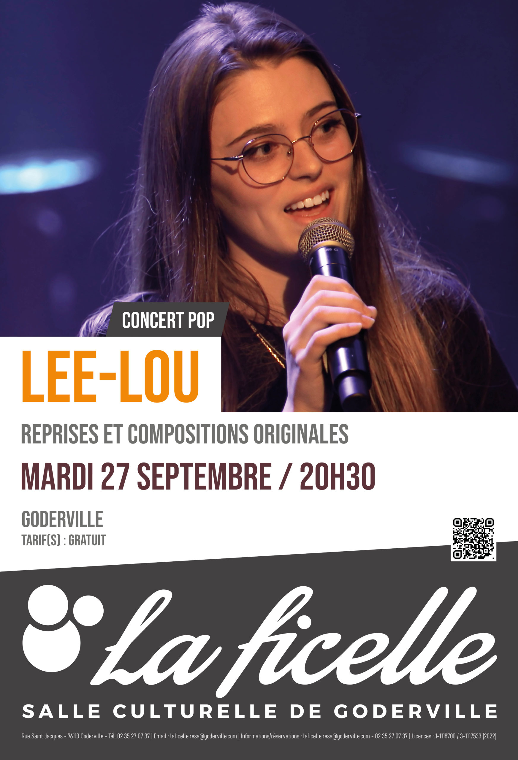 Concert Lee Lou La Ficelle Goderville