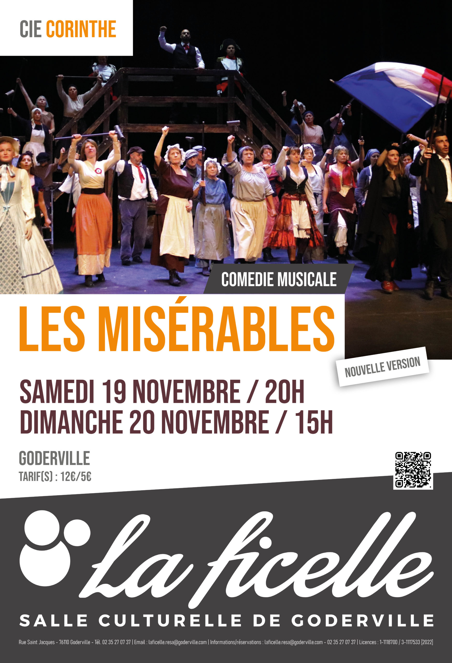 Les Misérables compagnie corinthe