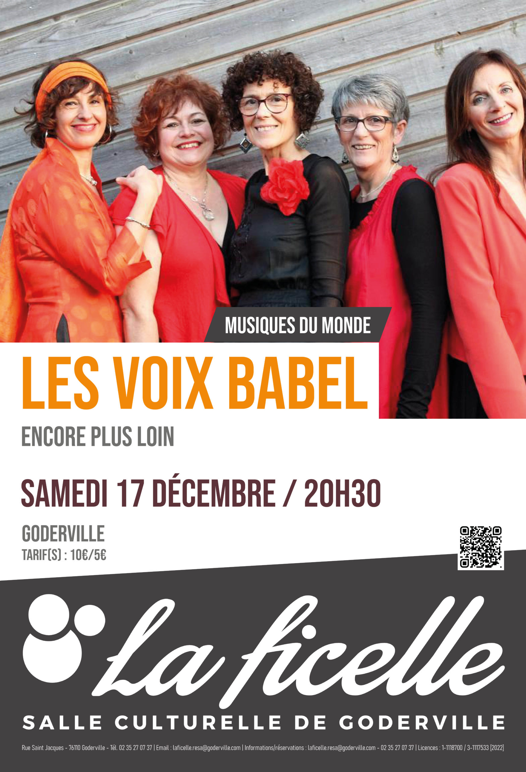 Concert Les Voix Babel