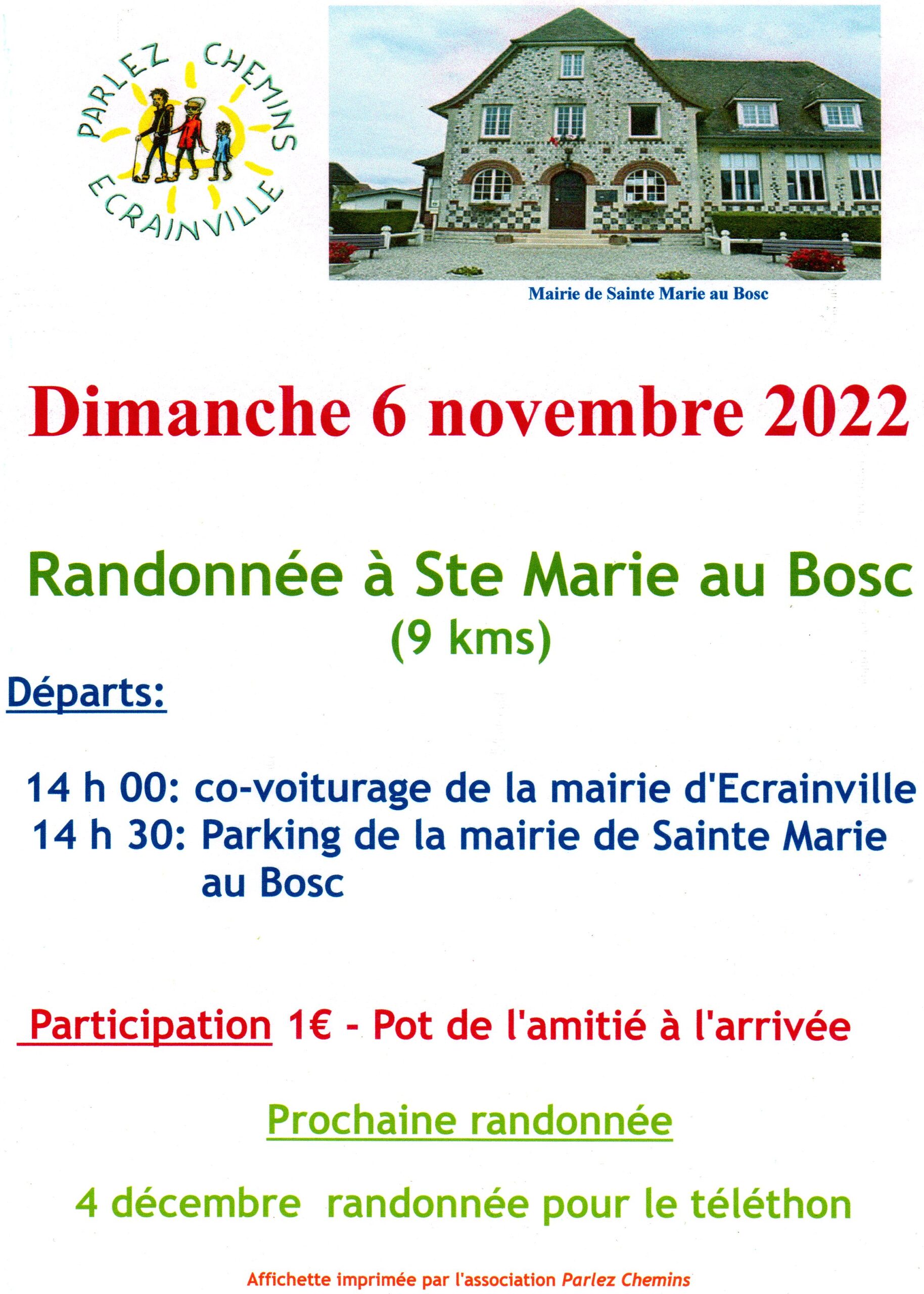 Affiche Rando Novembre