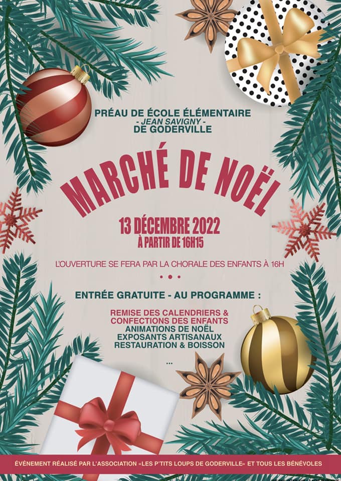 marché noel goderville école jean savigny