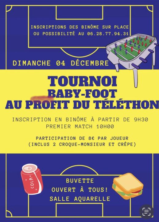 tournoi baby foot bretteville