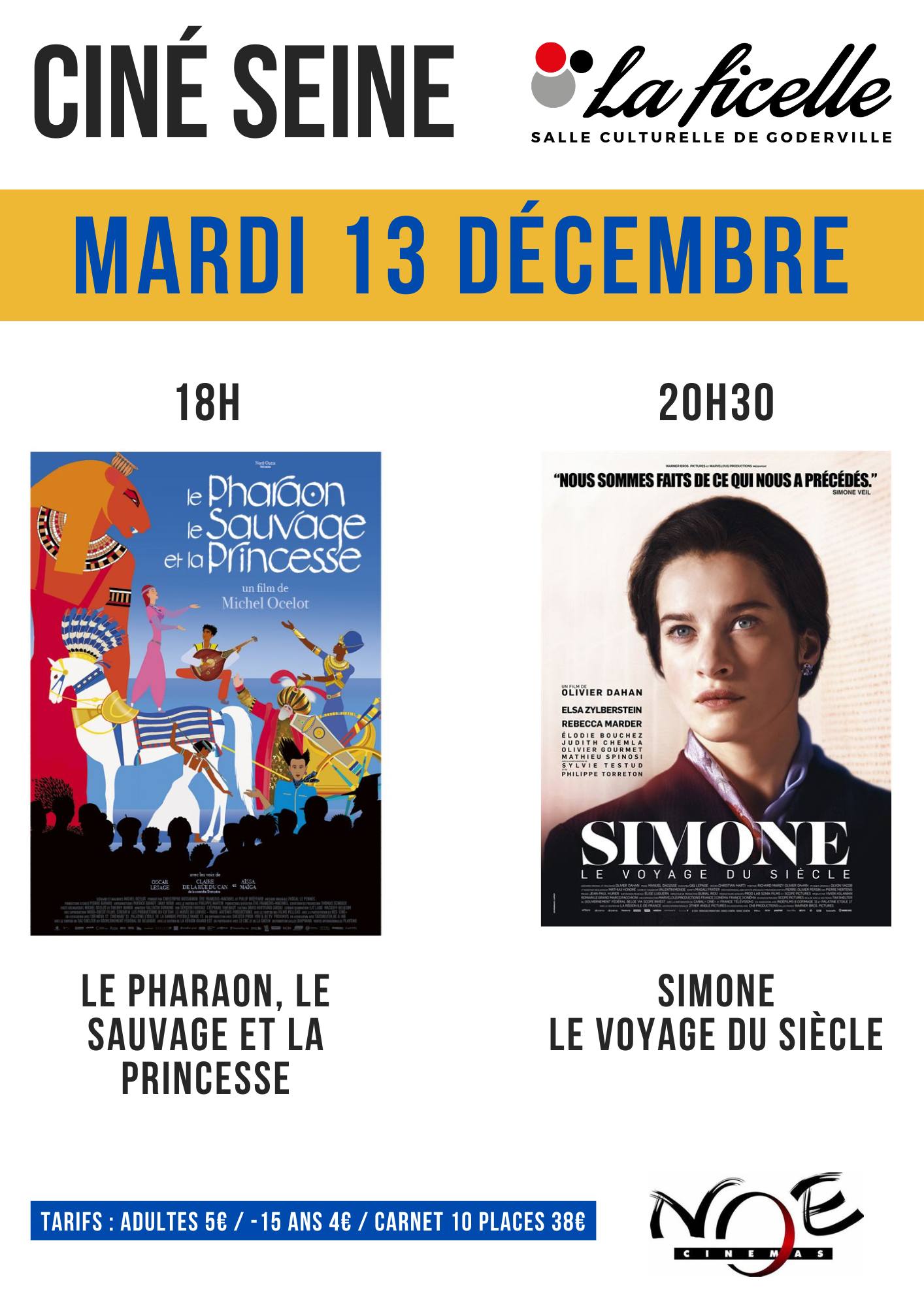 Programme ciné seine