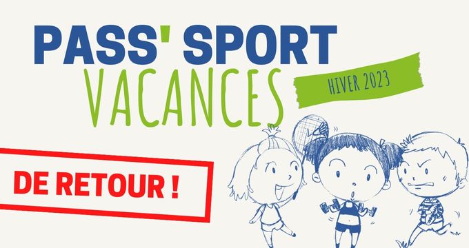 Pass'Sport Vacances Hiver 2023