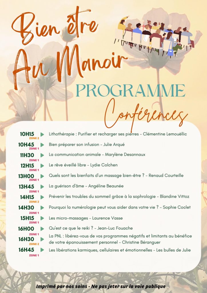 programme bien etre au manoir ecrainville