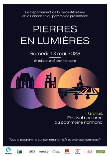 Affiche Pierres En Lumières 2023