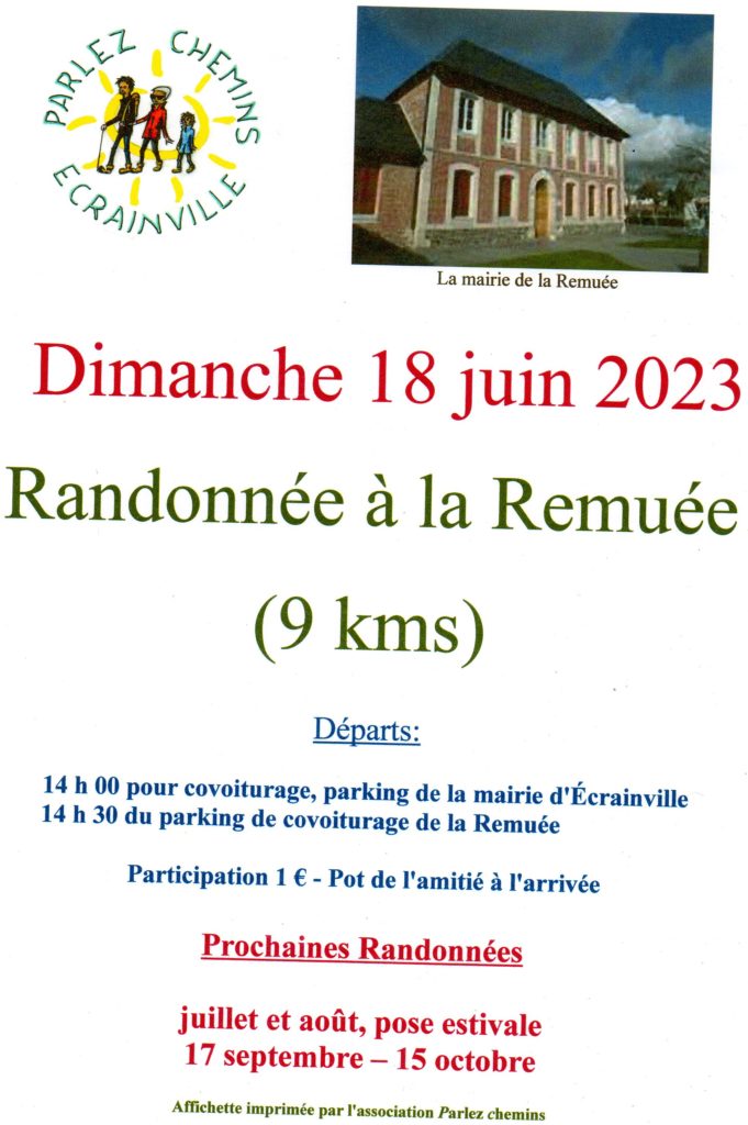 Rando Parlez Chemins Ecrainville