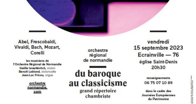 Concert Orchestre Régional de Normandie