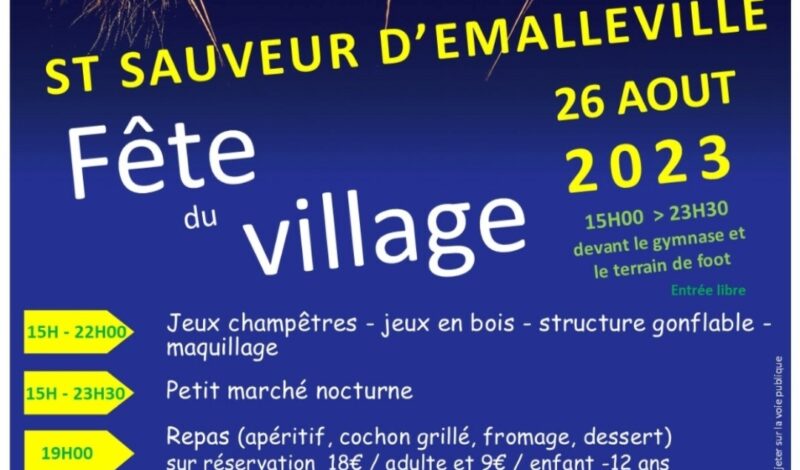 Fête du village St-Sauveur d'Emalleville