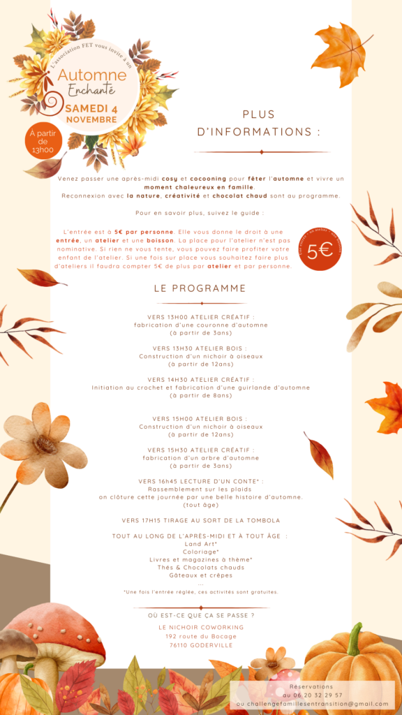 Automne Enchanté (programme)