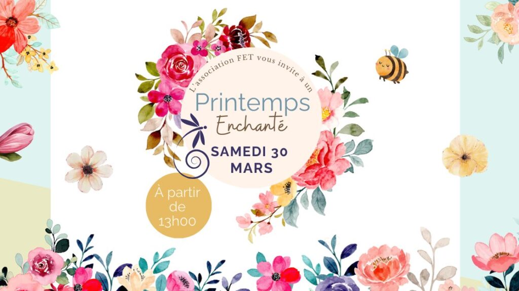 printemps enchanté mars 2024