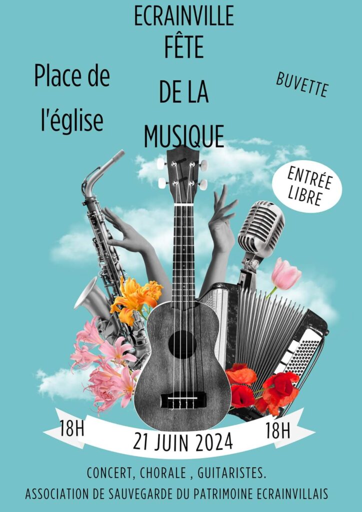 Fete Musique Ecrainville 2024