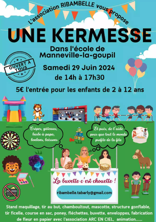 Kermesse Manneville La Goupil APE Ribambelle