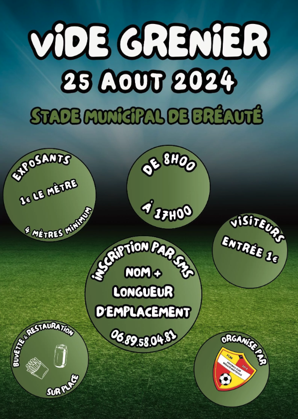 Vide Grenier FCBB