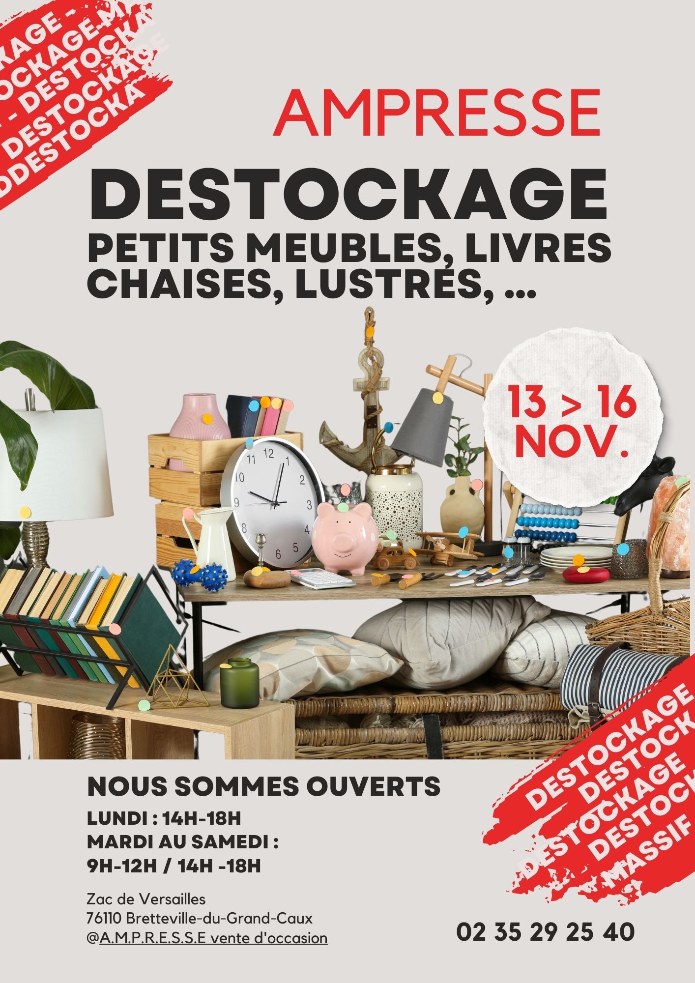 Ampresse Destockage Massif
