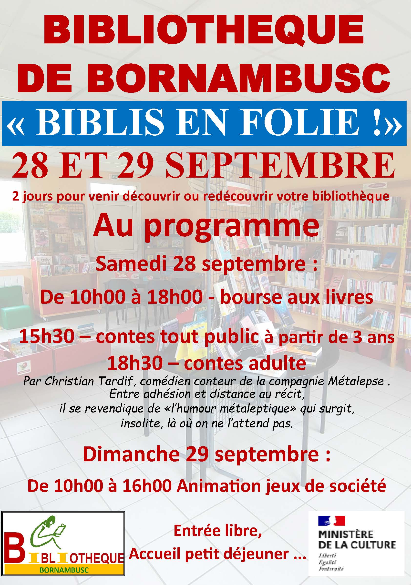 Affiche Biblis en folie
