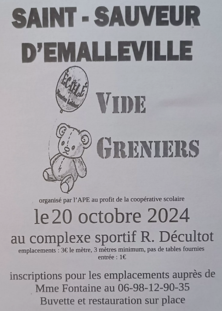 Vide Grenier St Sauveur Emalleville