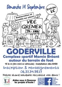 Affiche Vide Grenier 09 2025