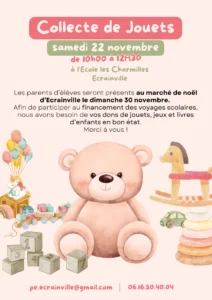 Affiche Collecte Jouets 2025