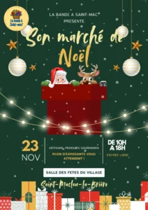 Affiche Marche De Noel Saint Mac