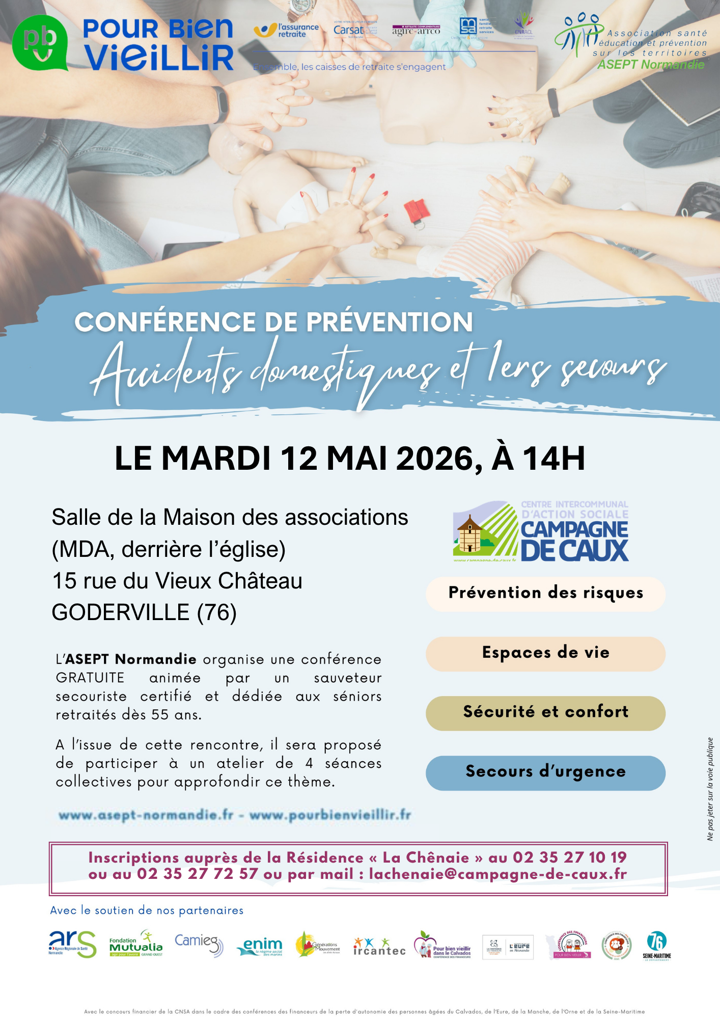 Conférence de Prévention : Accidents domestiques