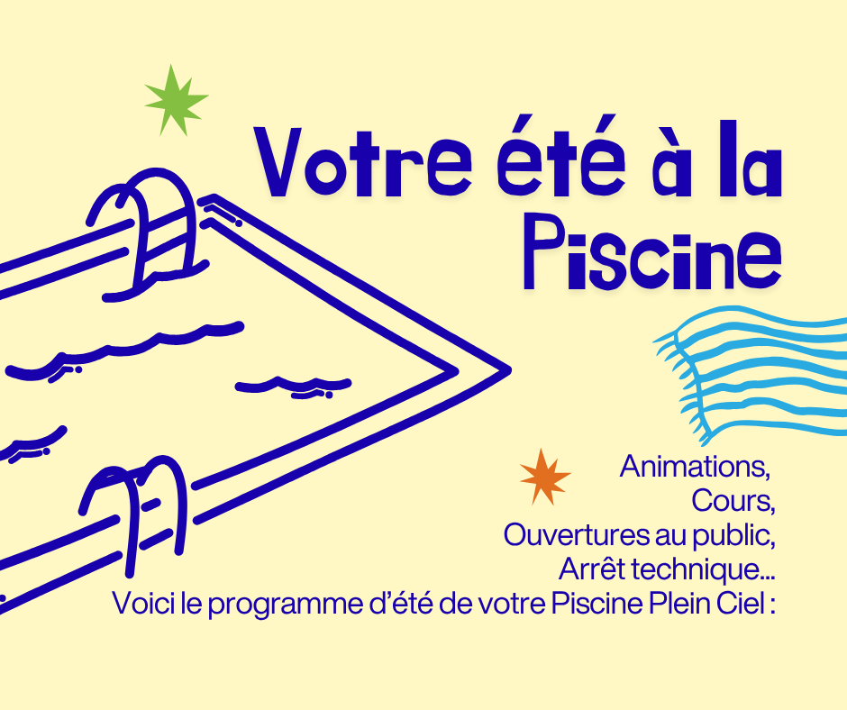 L'été à la piscine